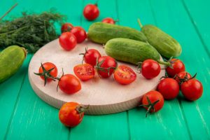 Tomato & cucumber