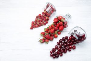 Strawberry & blueberry