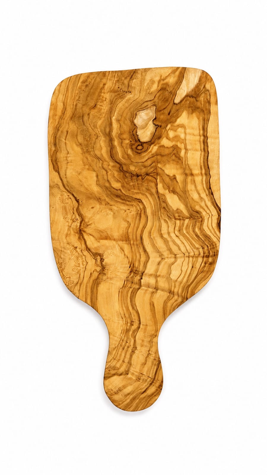 Olive Wood Serving Board — 35 × 18 cm